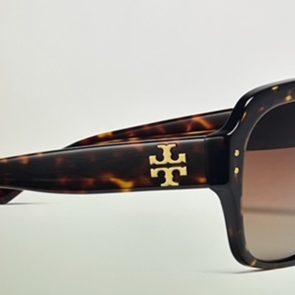 Tory Burch Oversized Square Logo Sunglasses main image 8